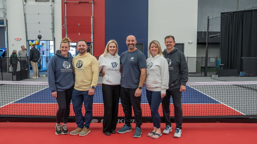 The owners of LTP Pickleball: the Locke, Texera & Puskar families